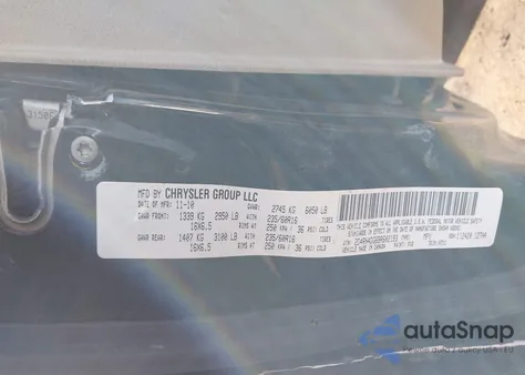 2011 Dodge Grand Caravan Express z USA, uszkodzony, nr VIN 2D4RN4DG6BR602193